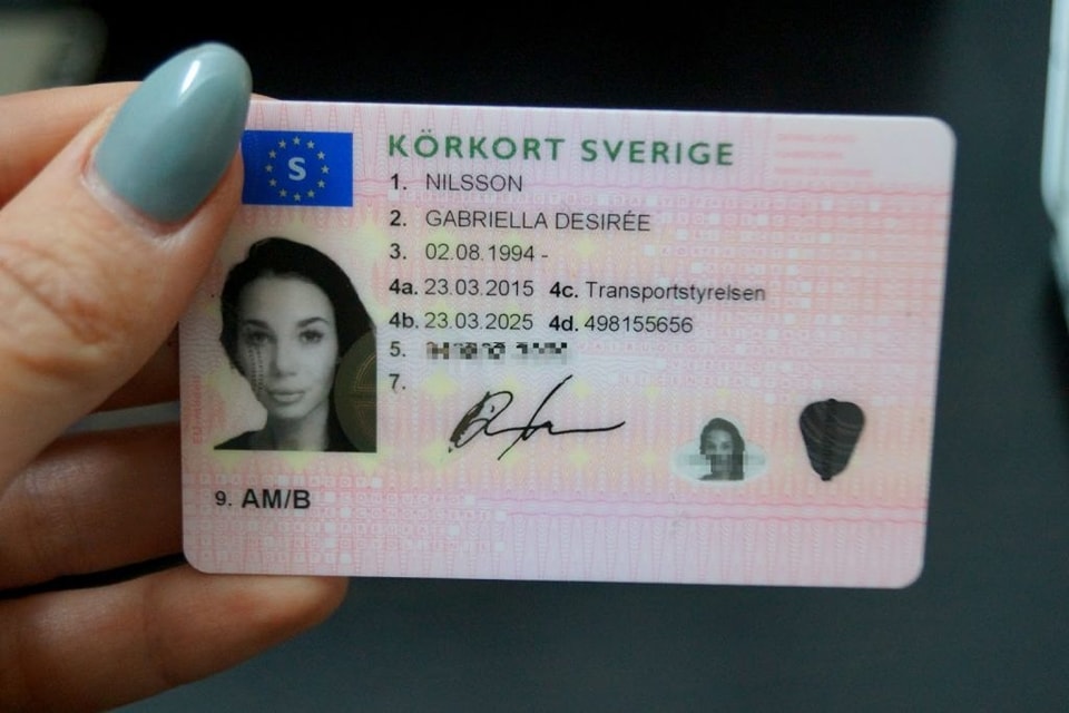Buy Swedish Driver’s License Online