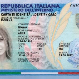 Buy Italian ID Cards, Acquista carte d'identità italiane, 购买意大利身份证